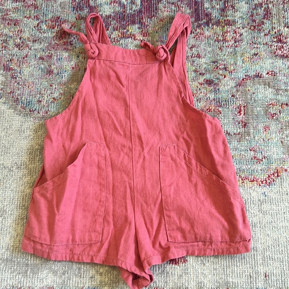 Pink romper for toddler